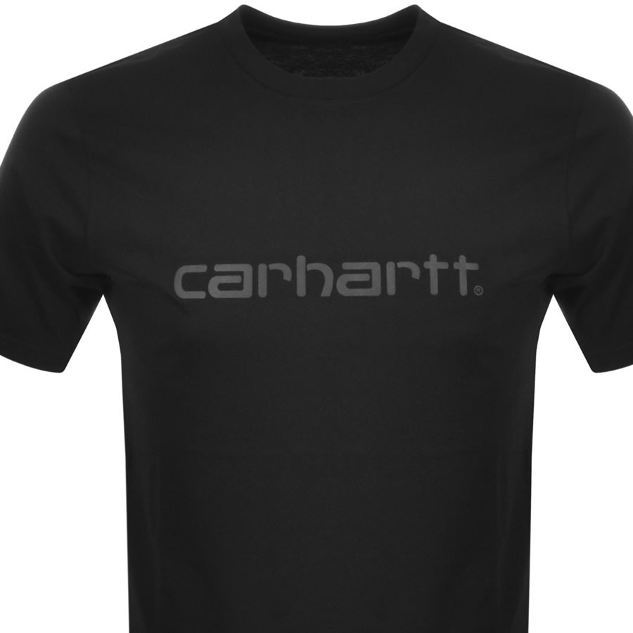 Alternative Image for ProductCarhartt Script Logo T Shirt Black2